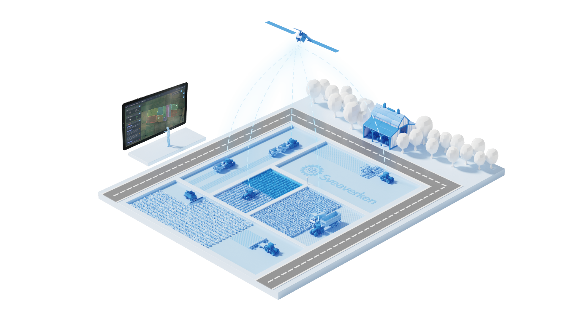Precíziós gazdálkodás műholdas és automatizált technológiákkal