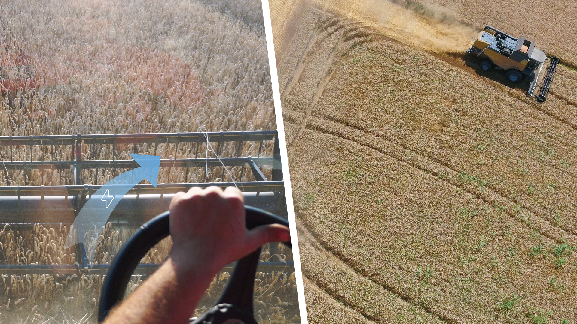 Vezetői nézet és légifelvétel összehasonlítása